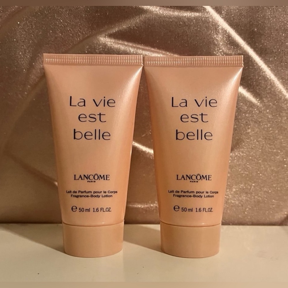2 PCS Lancôme La vie est belle body lotions 2*50ml=100ml